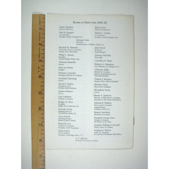 Groundhog Manhattan Theatre Club Elizabeth Swados Annne Bobby Bill Buell NYC - Picture 5 of 5